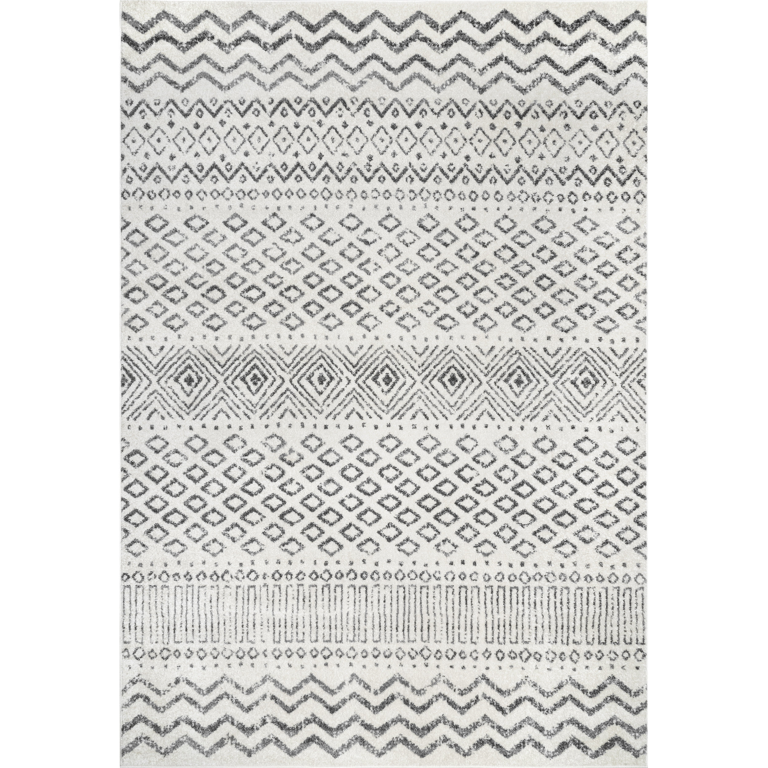 Union Rustic Vickie Southwestern Off White Area Rug & Reviews | Wayfair