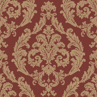 Palazzo 2 Silk Damask Wallpaper Roll