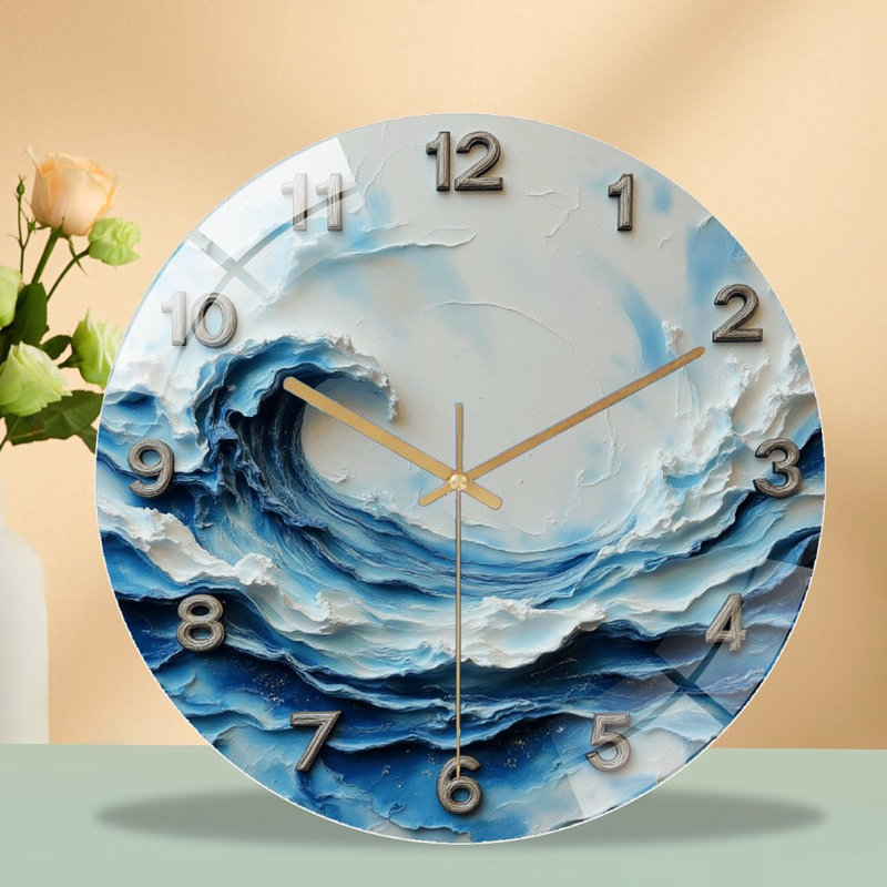 Horloge murale Ocean Wave