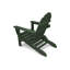 Chaise Adirondack d'extérieur en PEHD Classics-1257905347