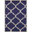 Tapis bleu marine / ivoire Molly-1438560506