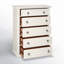 Commode 5 tiroirs Gleda