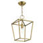 Luminaire suspendu géométrique 1 lumière Howington-1876478928