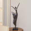 Sculpture danseuse en résine: décoration de luxe pour la maison-2002879738