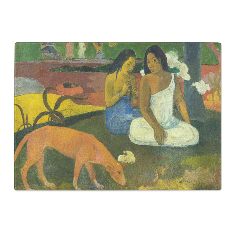 Arearea by Paul Gauguin Chopping Board, 0.4cm H x 29cm W x 39cm L