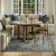 Watte Vintage Floral Border Washable Area Rug with Non-Slip Backing for Living Room & Bedroom