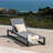 Outdoor Chaise Lounge - Transform Your Area Into A Haven Breathable Mesh Aluminum Construction For Long-term Use