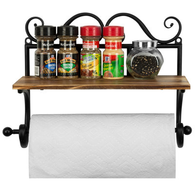 Porte-essuie-tout mural / sous armoire