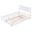 Lit plateforme double avec lit gigogne réglable-14680964