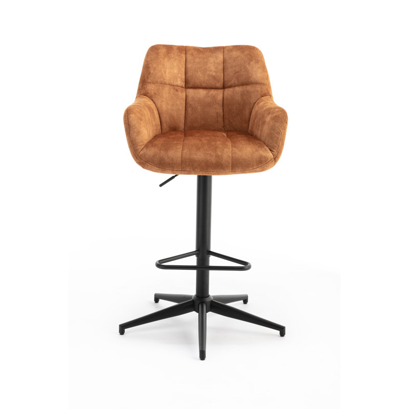 Jade Bar Stool, Orange