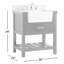 Meuble-lavabo simple 30 po Pelaghia-57367883