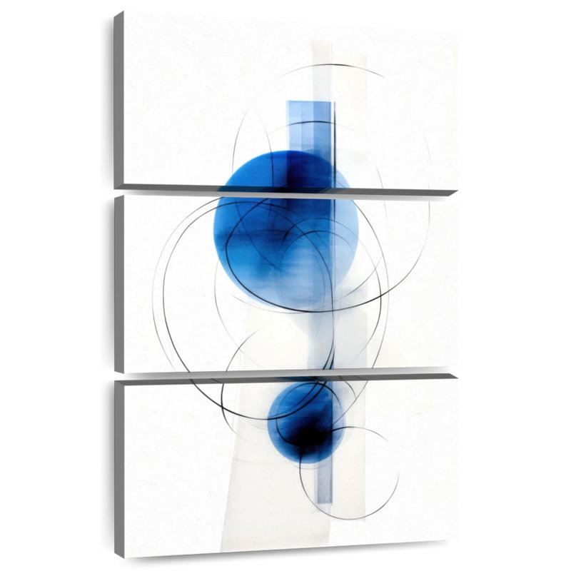 Avery Blue Naval I, 32" H x 20" W
