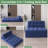 Folding Sofa Bed – Floor Couch with Pillow, Corduroy Futon Convertible Sleeper Chair, Fold-Out Mattress with Back Support, Full Size