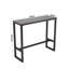 Abagayle Rectangular Metal Outdoor Bar Table , cm W 40cm cm D-424112637