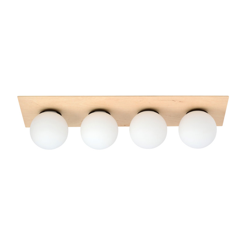 Melissus Glass Flush Mount