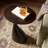 Tross End Table-Antique Rust