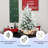 3FT Flocked Tabletop Christmas Tree With 355 Tips