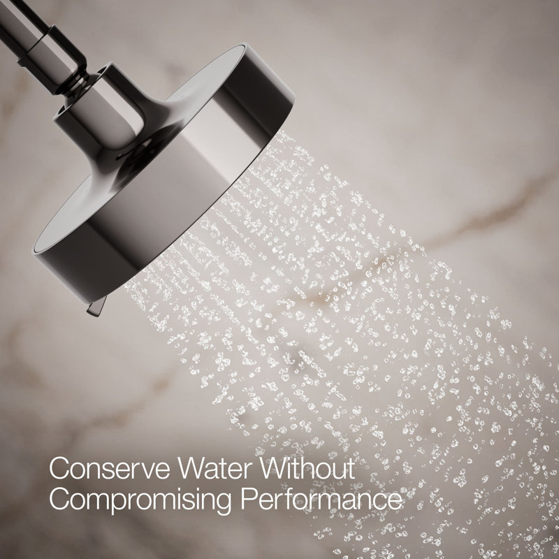 Purist 1.75 GPM Full/Standard Fixed Shower Head, Vibrant Titanium