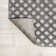 Rabat High-Low Pile Mini-Diamond Trellis Dark Gray/Ivory Indoor/Outdoor Rug
