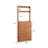 33.46" Natural Wood Solid wood Rubber wood Shoe Storage