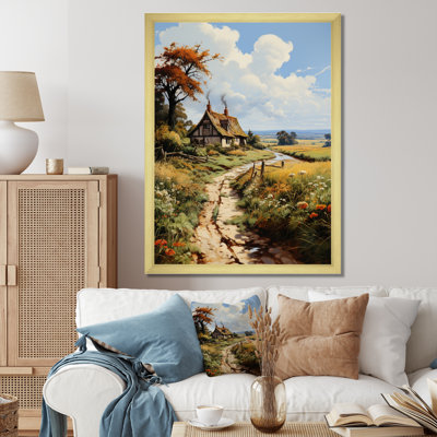 Battell " England Winding Pathwaysengland Landscape "