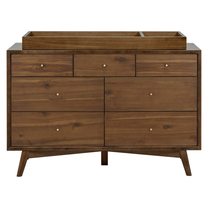 Changing Table Topper, Natural Walnut