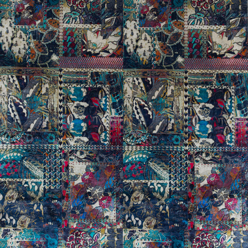 Rio Velvets Barcelona Performance Fabric, Indigo