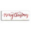 «Merry Christmas Cursive» par Cindy Jacobs, art mural en verre acrylique-180860715