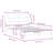 vidaXL Bed Frame without Mattress Hvar Dark Grey 137x190 cm Fabric-2030857291-2070905446