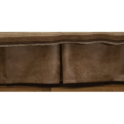 Wooded River Zarape - Bed Skirt - Queen