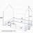 Metal House-Shaped Canopy Bed-1942879132-1942879135