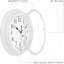 Horloge murale silencieuse 9 pouces-2109451673