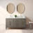 60" Double Bathroom Vanity Set-94811332-94811328