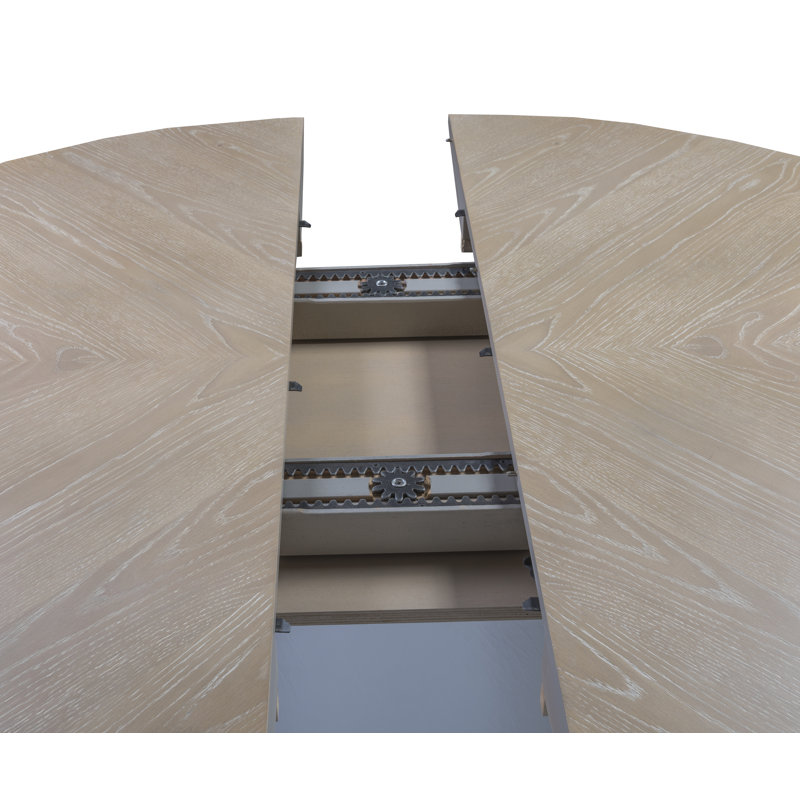 Extendable Round Dining Table