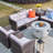 9 - Person Patio Conversation Set with Cushions
