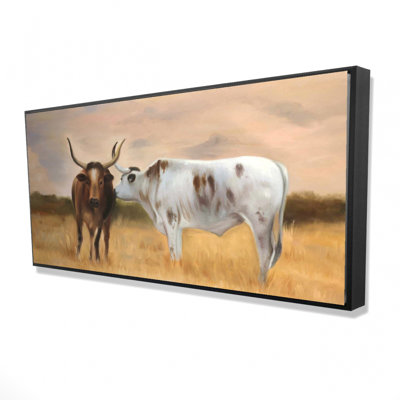 Nguni Herd Print On Canvas