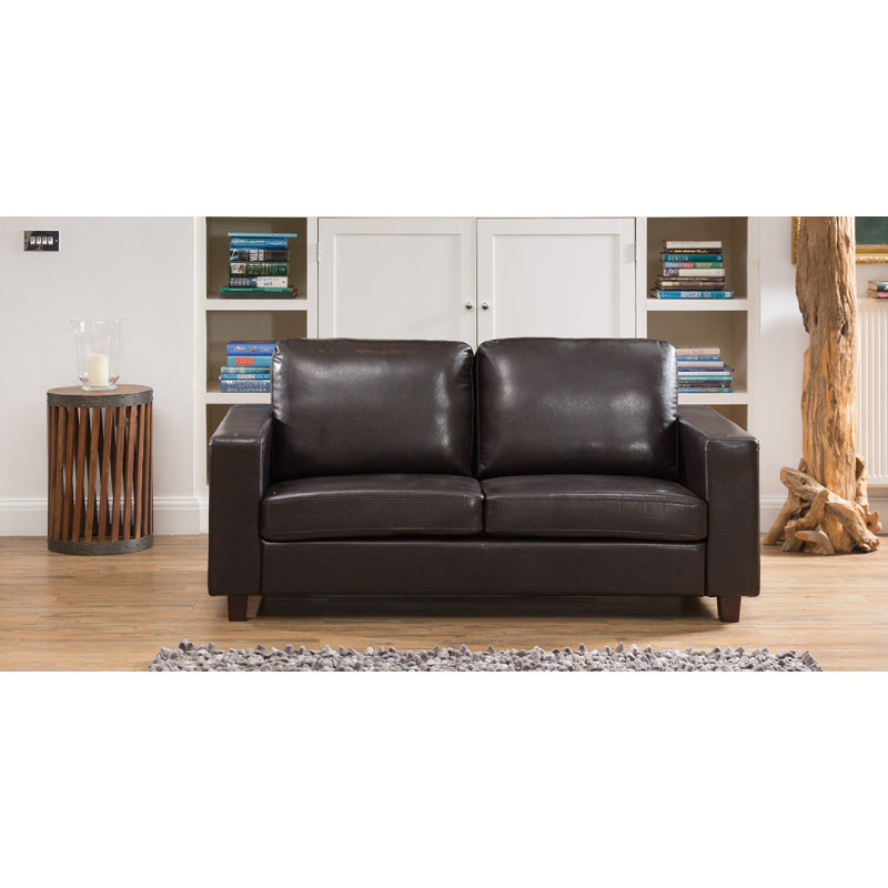 Acorn Oaks 2 Piece Faux Leather Standard Living Room Set
