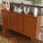 32 - Pair Solid Wood Shoe Storage Cabinet