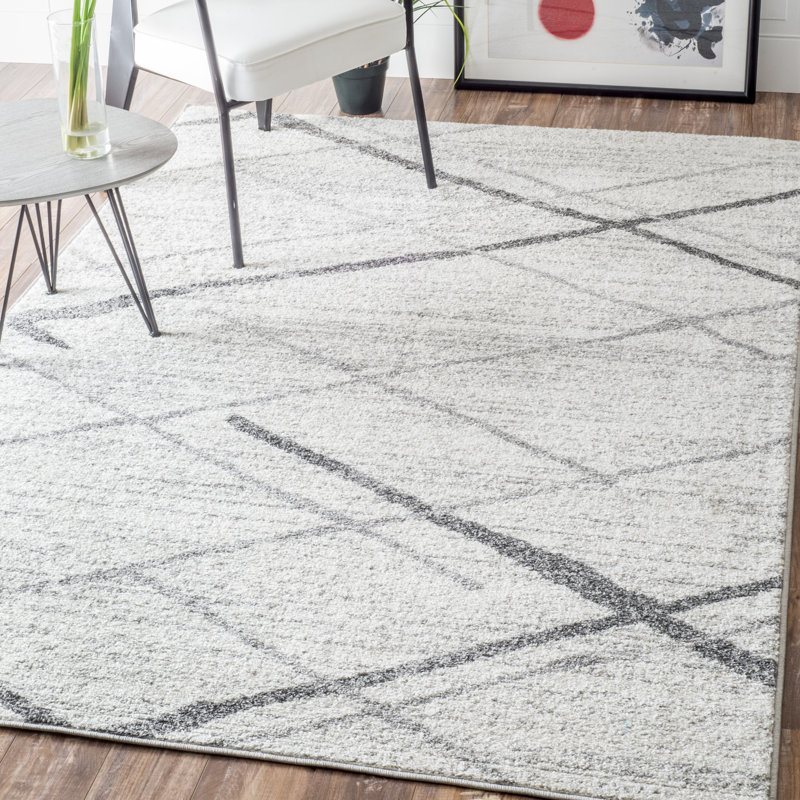 Rogin Geometric Area Rug, Rectangle 249 x 351cm