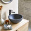 Micha Round Cream Terrazzo Bathroom Sink-1443328076