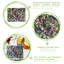 Wood Floral Rectangle Placemat