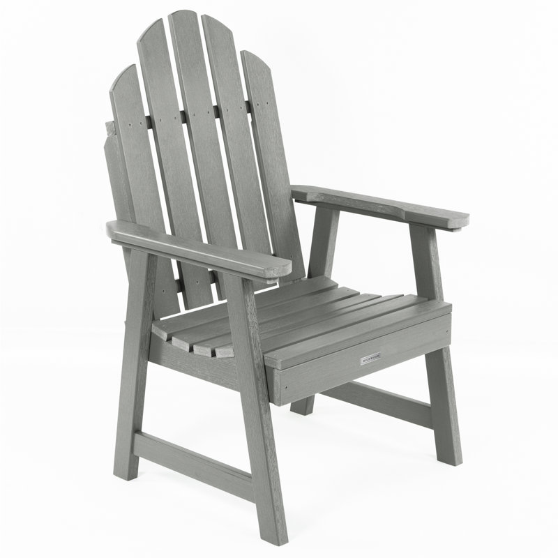 Chaise Adirondack en plastique / résine Rialto, Teck côtier