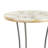 Stone Top End Table