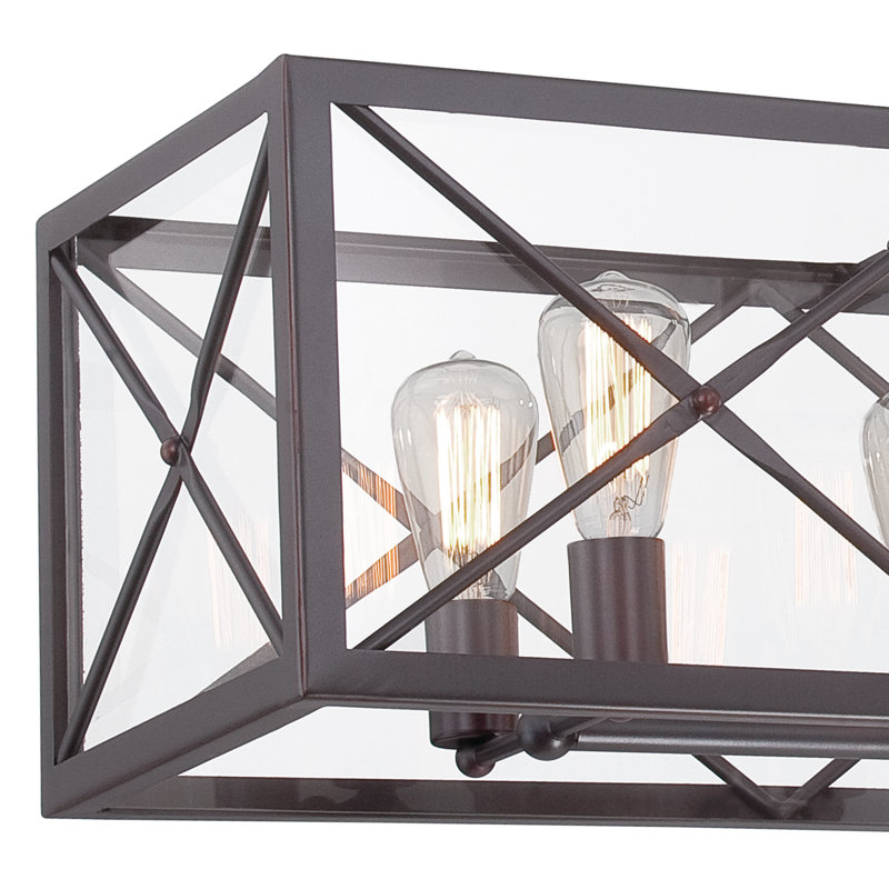 Harlon 8 - Light Satin Kitchen Island Pendant