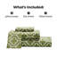 Ensemble de draps 100% flanelle Nile Mills Trellis-122114380-122114384