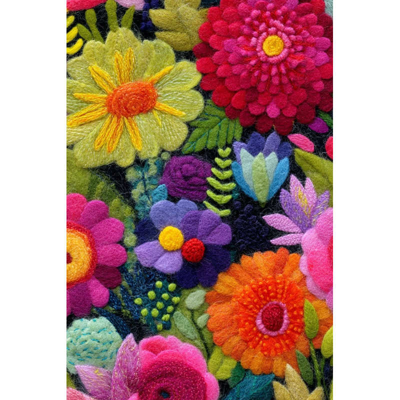 Papier peint floral