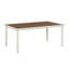 Berlin Gardens Vida Aluminum Matte White Base 73″ Dining Table-2006898241