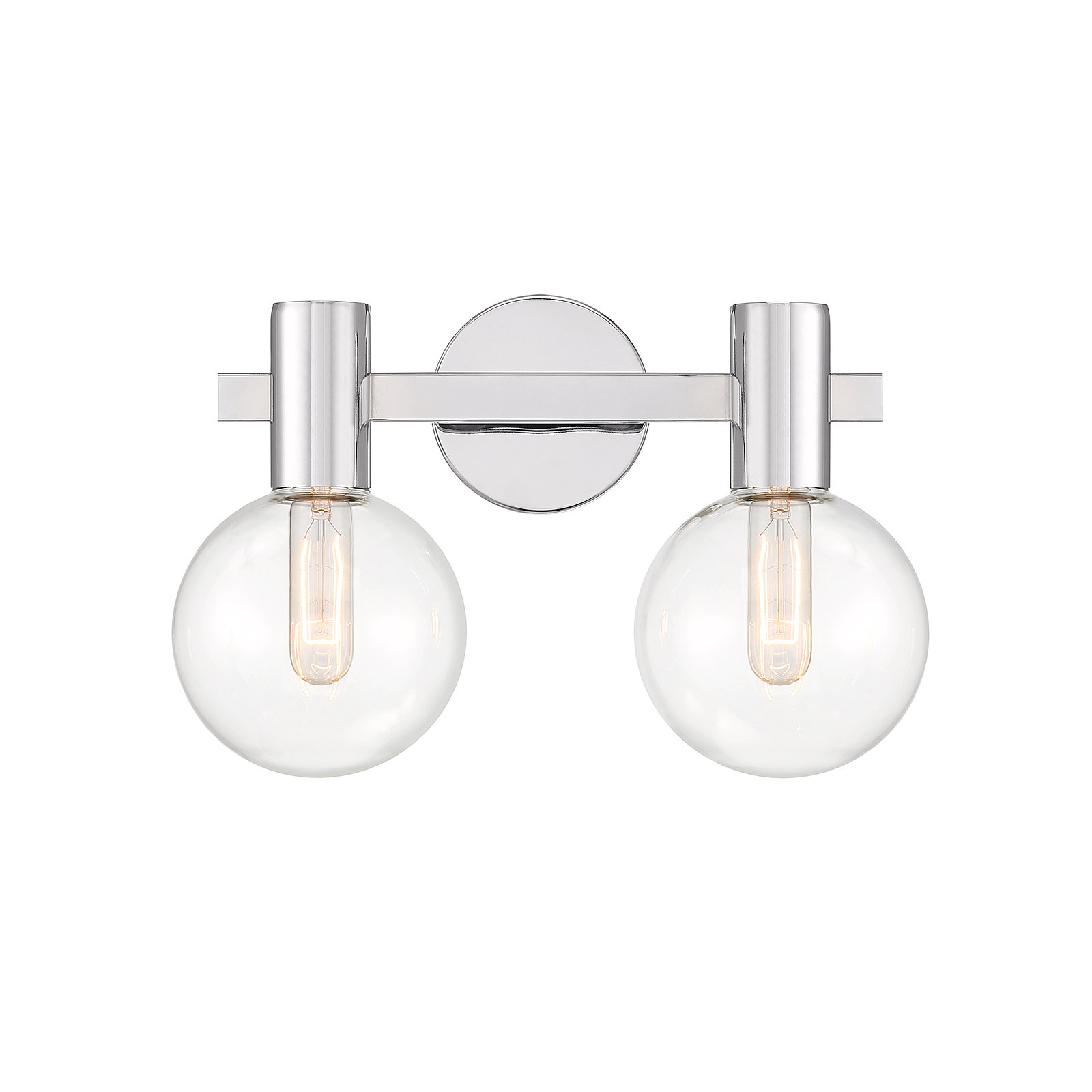 Ryenne 4 - Light Vanity Light, Chrome, 10" H x 15.5" W x 15.5" D, 2 Lights