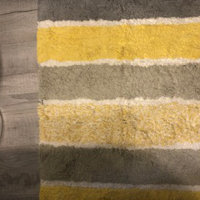 Cervantes Rectangular 100% Cotton Non-Slip Striped 2 Piece Bath Rug Set Red Barrel Studio Color: Gray/Blush