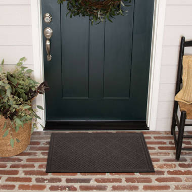 Zoeey Commercial Non-Slip Outdoor Door Mat Latitude Run Mat Size: 72 x 48, Color: Blue